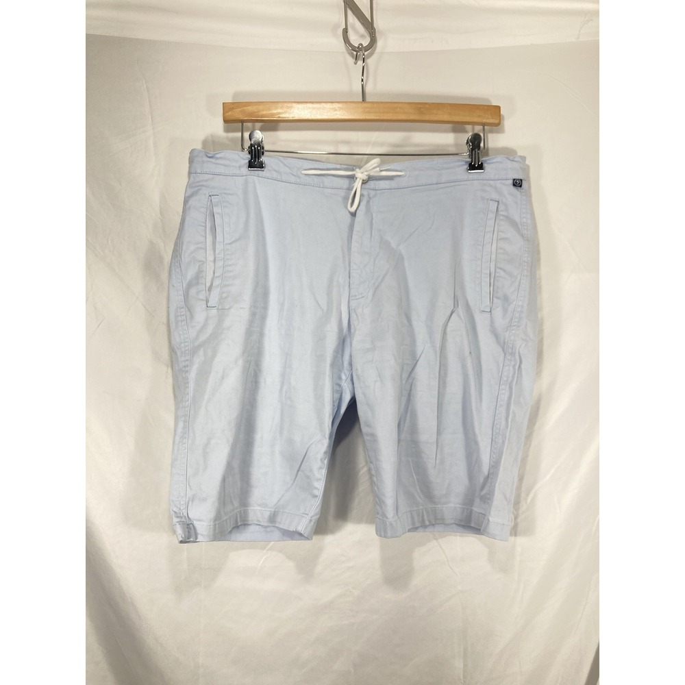 Desert Dunes Men's Baby Blue Living Life  Cotton Blend Shorts Size 36
